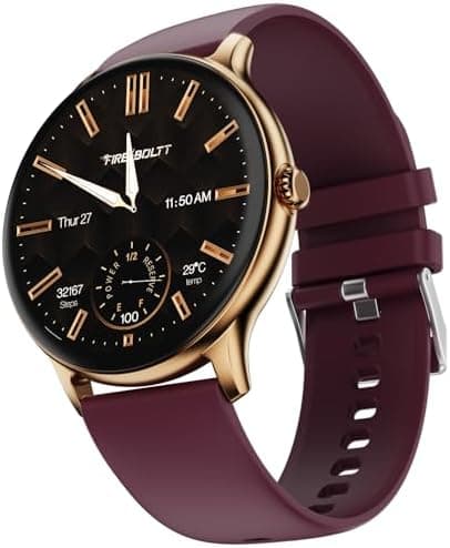 Fire-Boltt Phoenix Pro Round Smart Watch 1.39" HD, Bluetooth Calling, 120+ Sports Modes