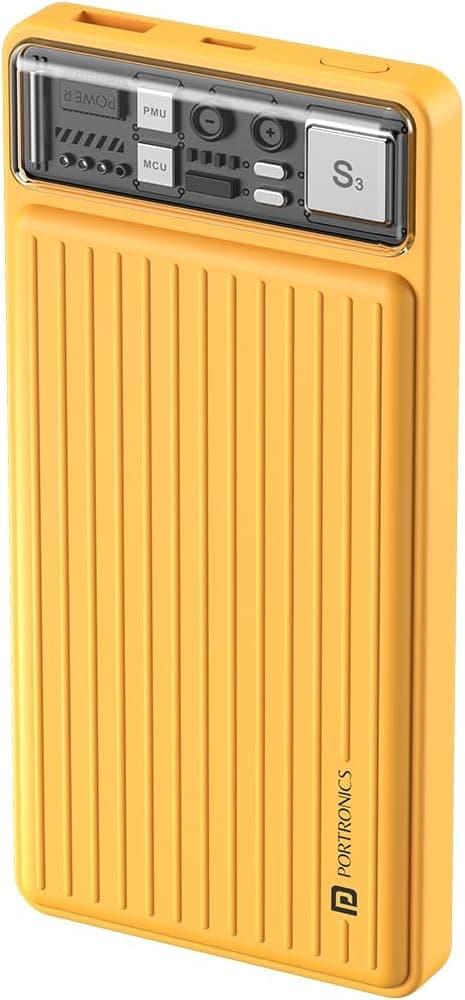 Portronics Luxcell 10K 10000mAh 22.5W Designer Power Bank